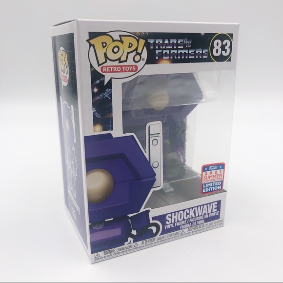 Funko Toys Funko Pop Transformers Shockwave 83 Limited Edition 22